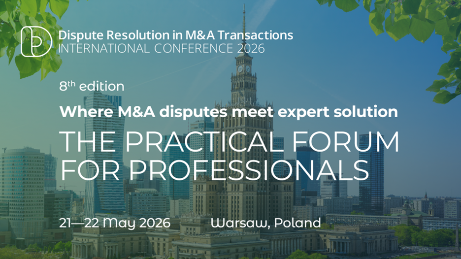 Dr. Daniel Flores to Speak at the 8th Dispute Resolution in M&A Transactions Conference featured image